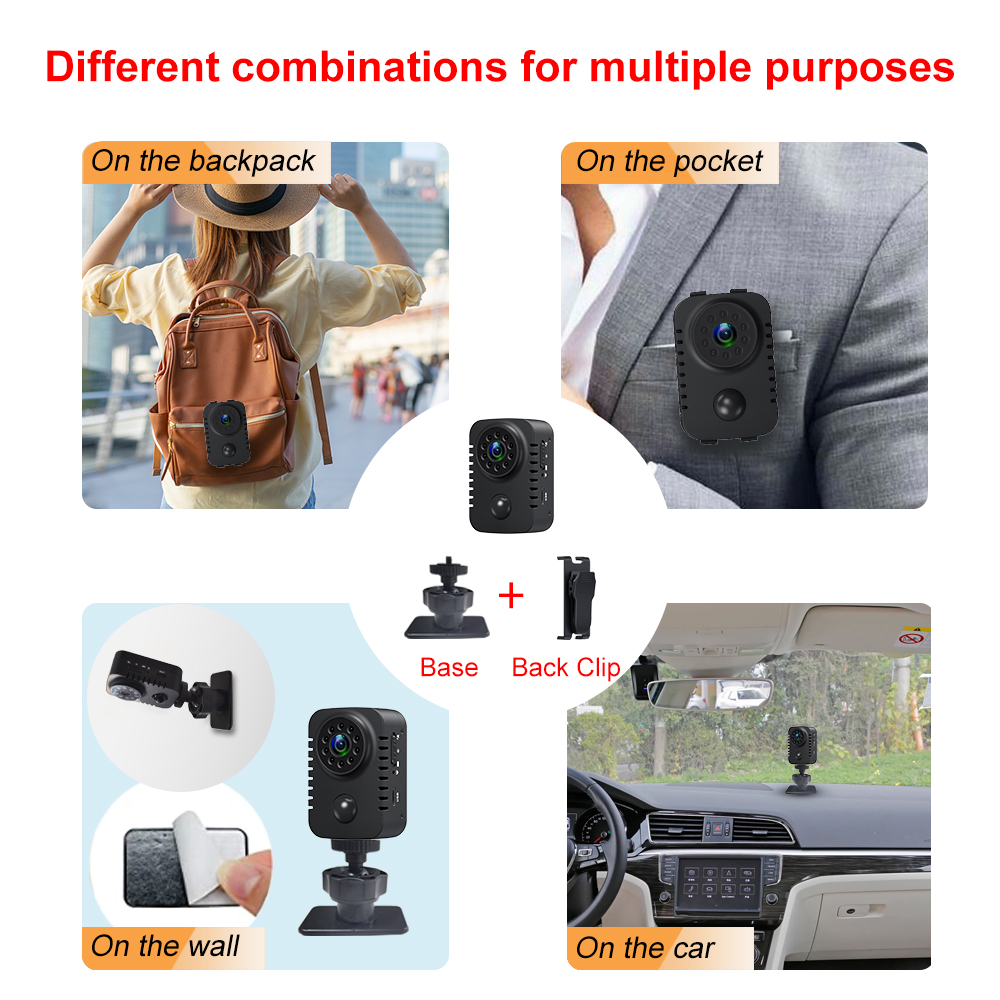 MD29 Body Camera 1080P PIR Cam