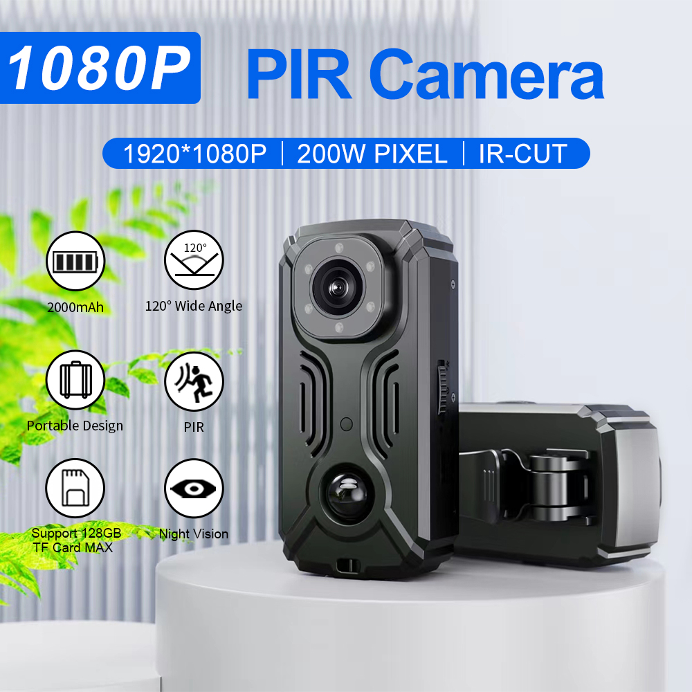 MD37 Body Camera 2K Recorder Long Recorder Time