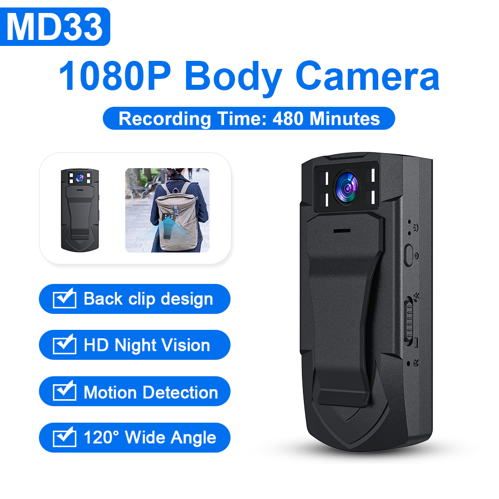 MD33 Body Recording Video Camera