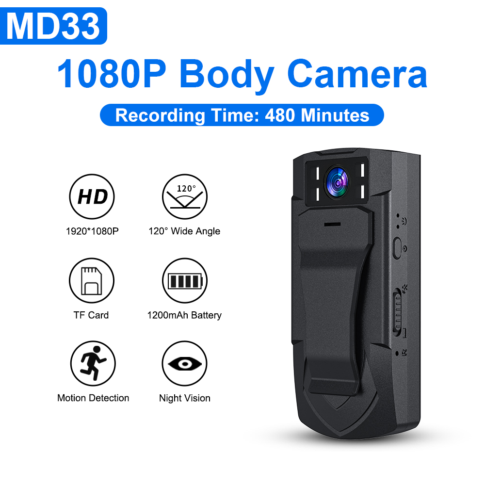 MD33 Body Recording Video Camera