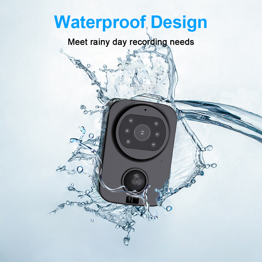 PD01 Waterproof Body Camera 1080P PIR Camera