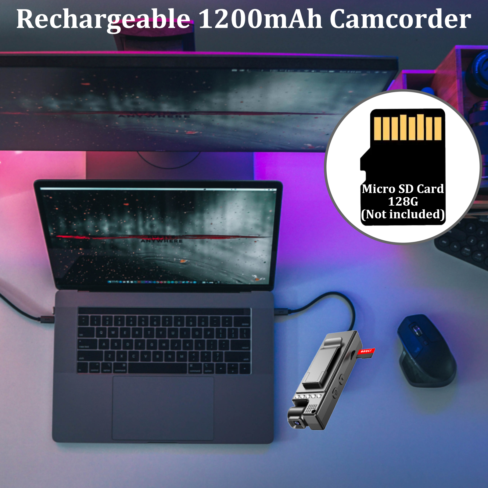 MD1 Wireless Body Mini Camera