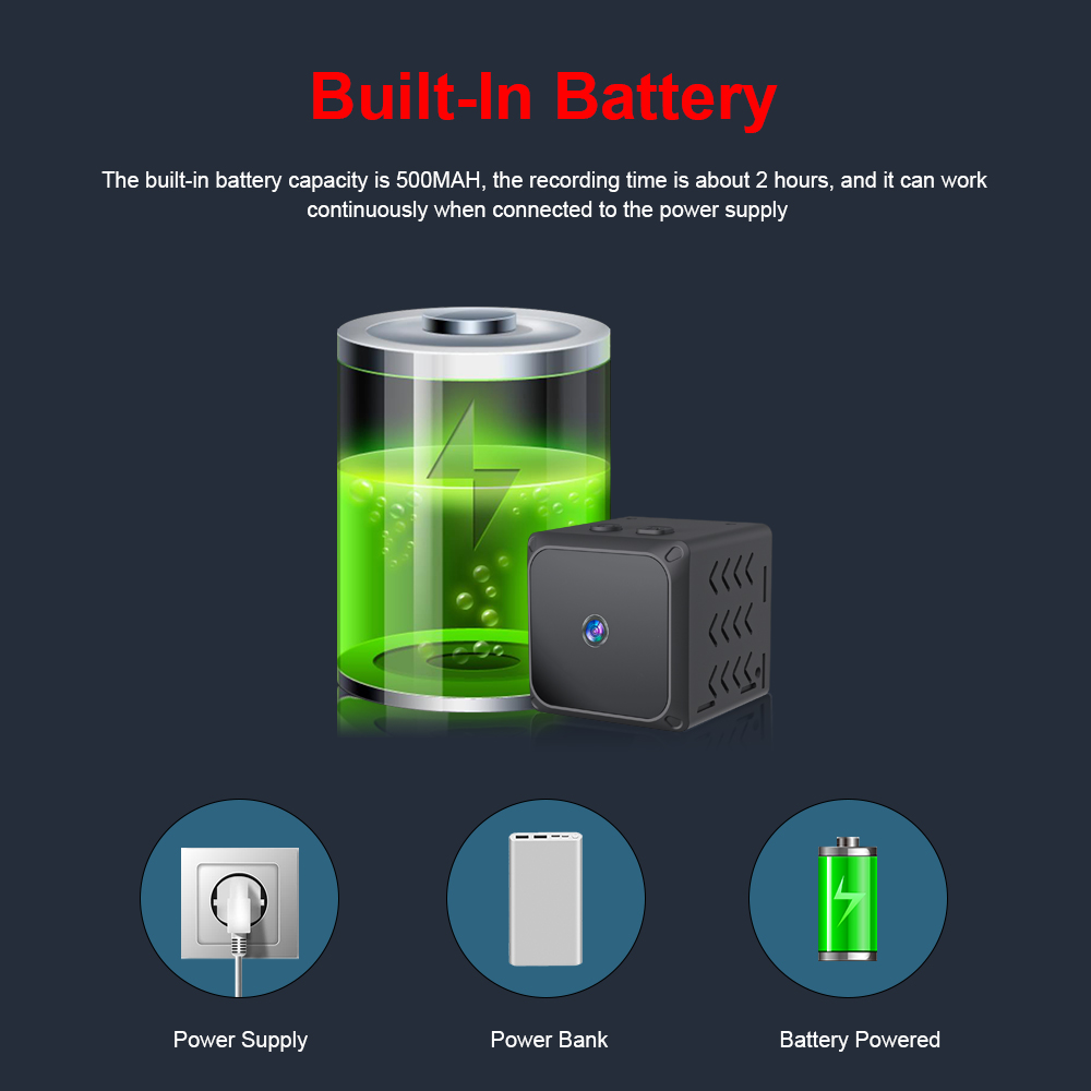 WD5 WIFI Wireless Block Camera