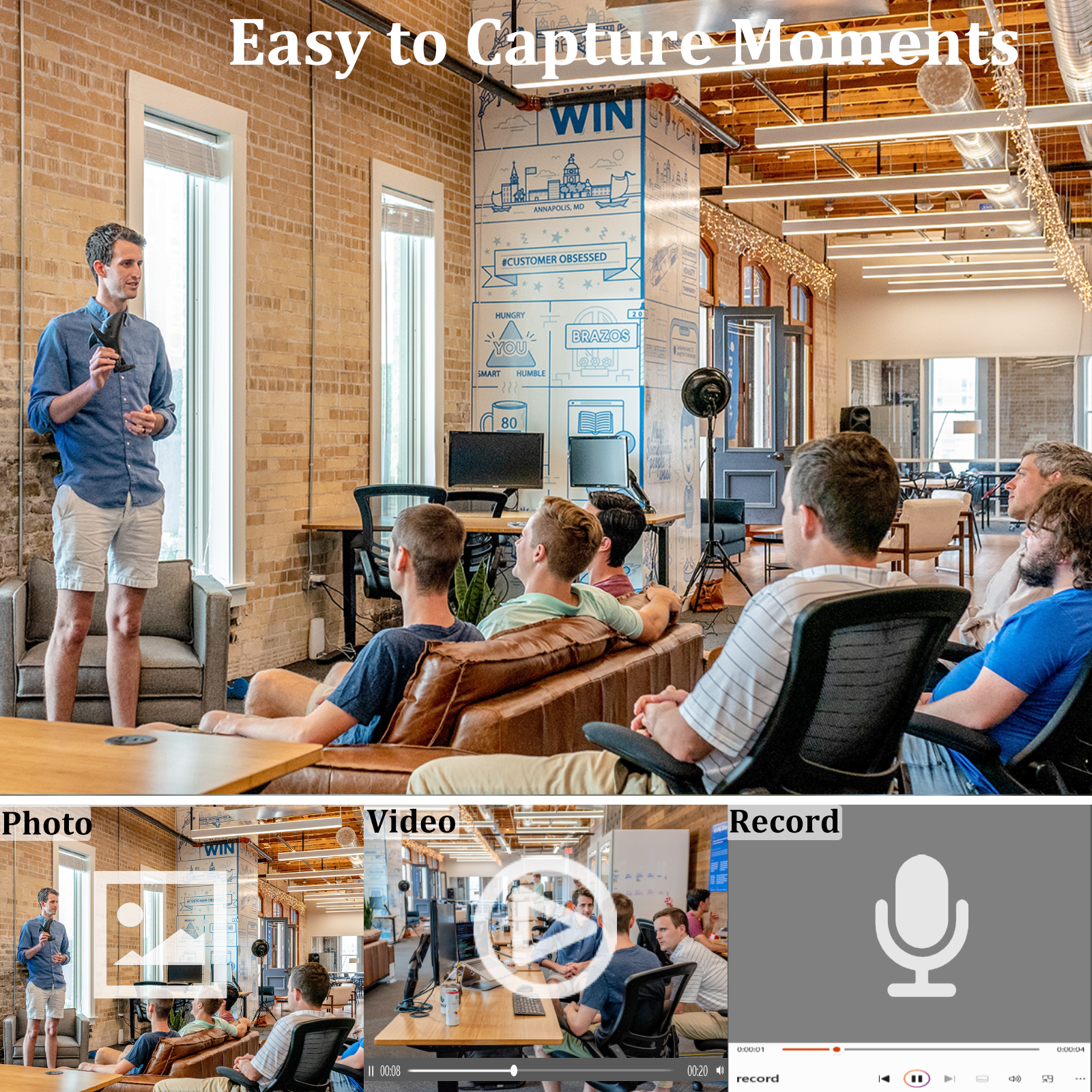 MD1 Wireless Body Mini Camera