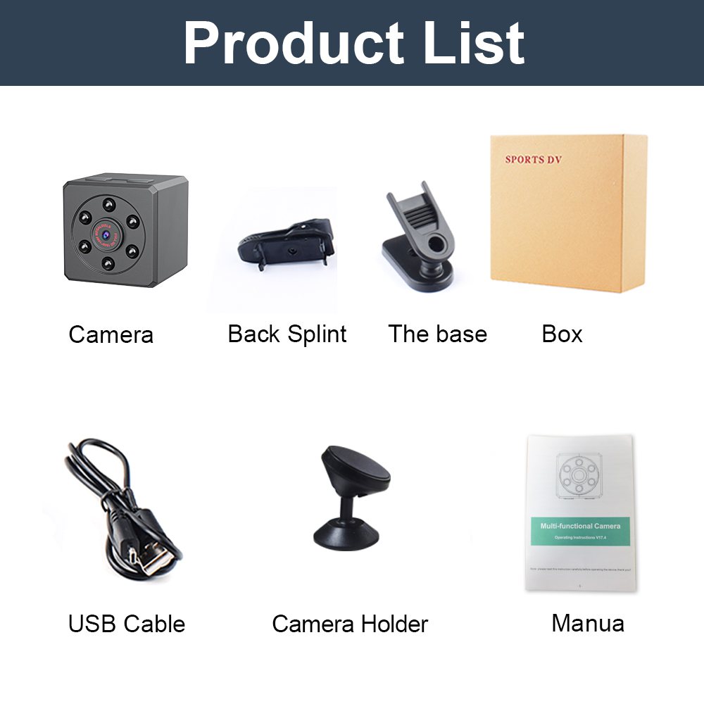 MD18-E Mini Camera Action Sport