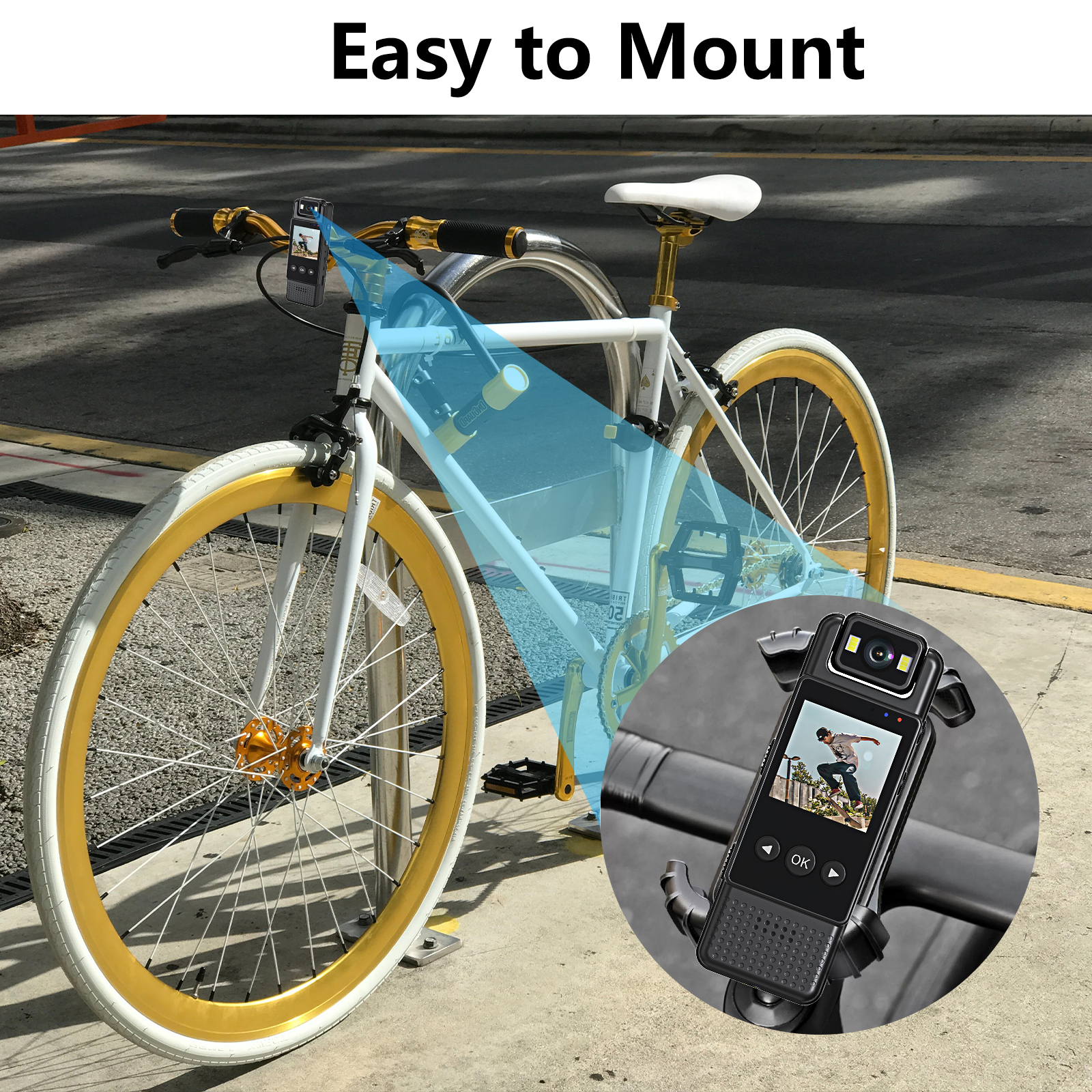 MD2 With Screen Sport Video Camera