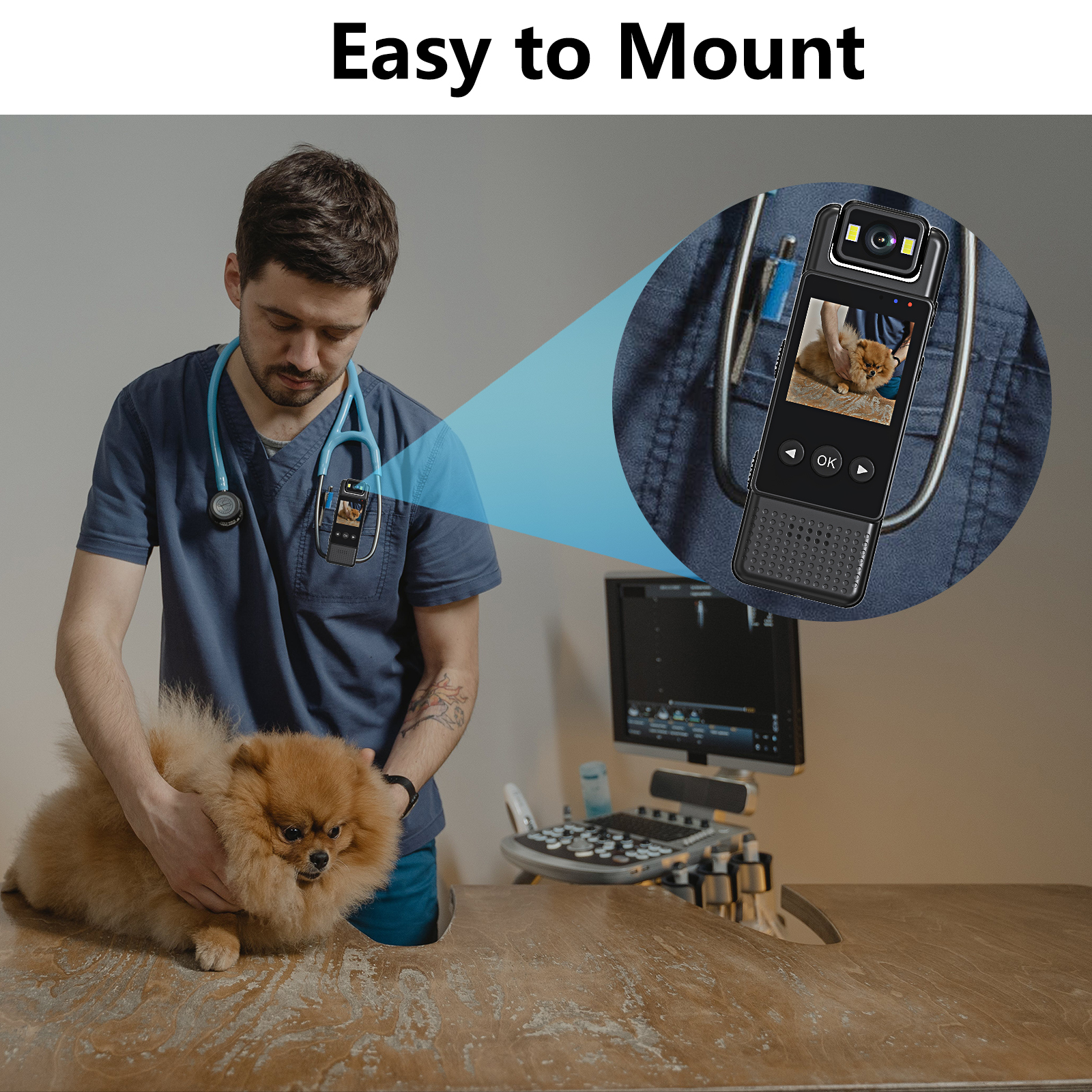 MD2 With Screen Sport Video Camera