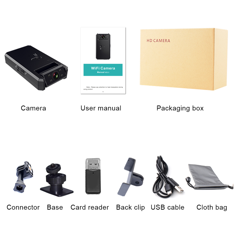 WD6C Mini WiFi Camera