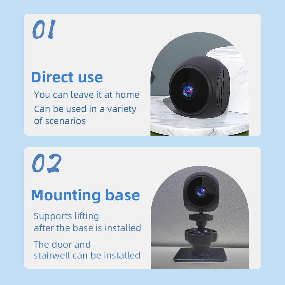 WK12 WiFi IP Mini Camcorder
