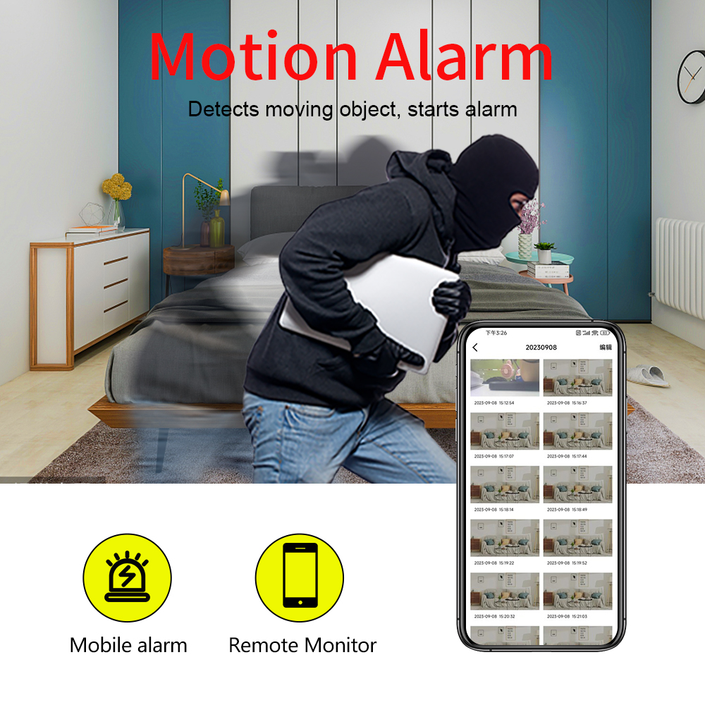 WD7 CCTV Monitor IP Mini Camera