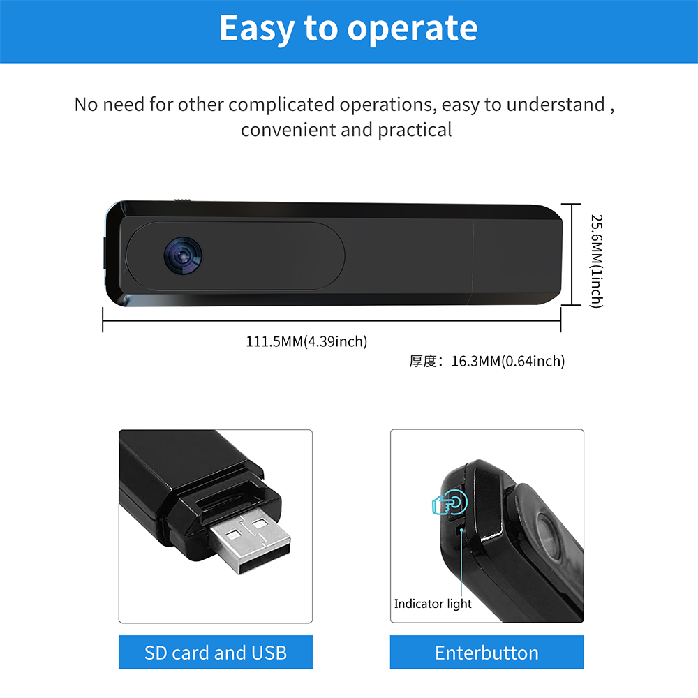 T1 Audio Video Recording Camera