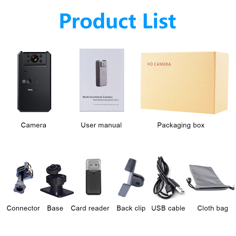 MD90 Home Security Mini Camera