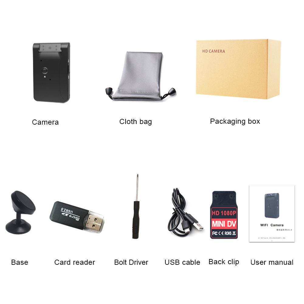 WD7 CCTV Monitor IP Mini Camera