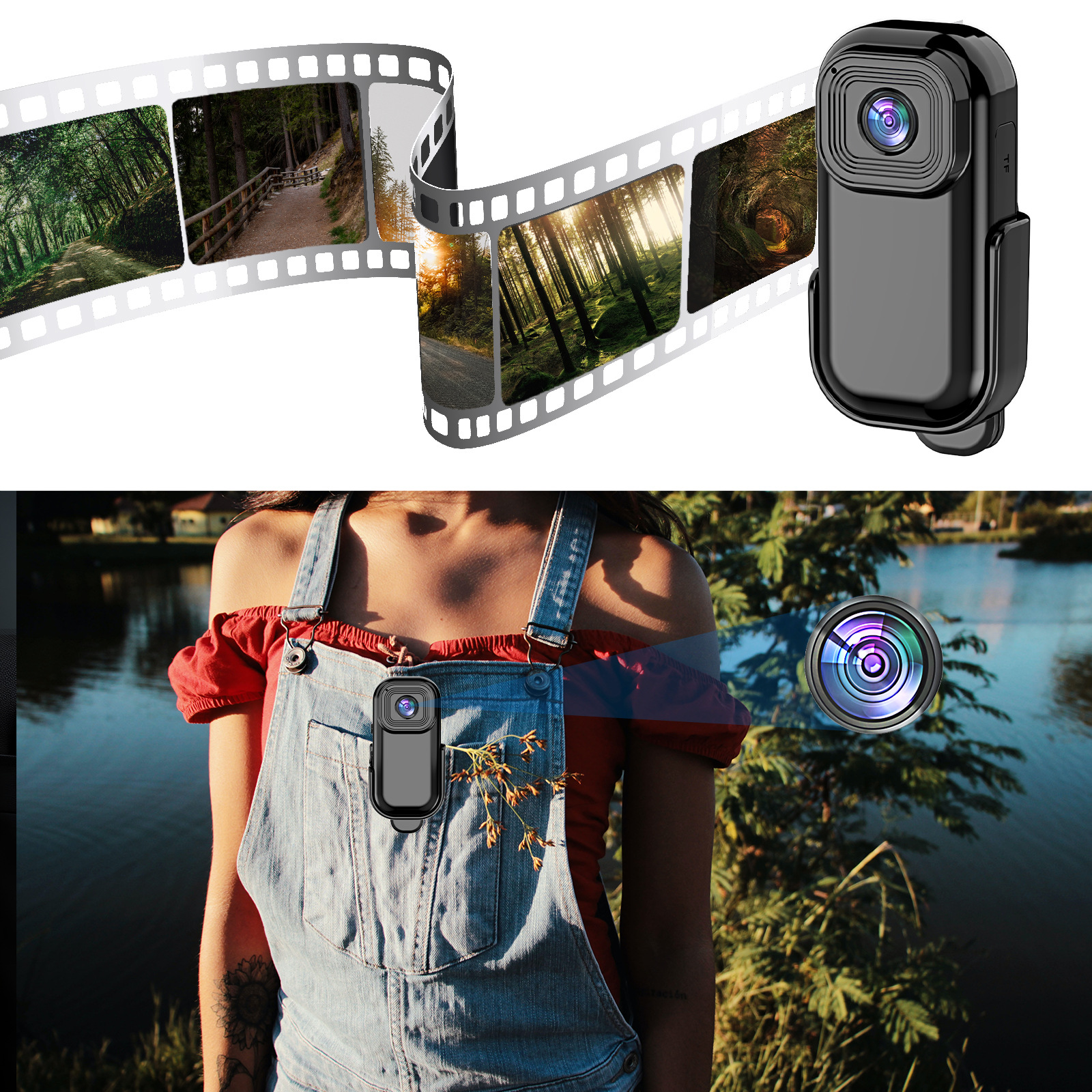 Portable Wearable Mini Camcorders