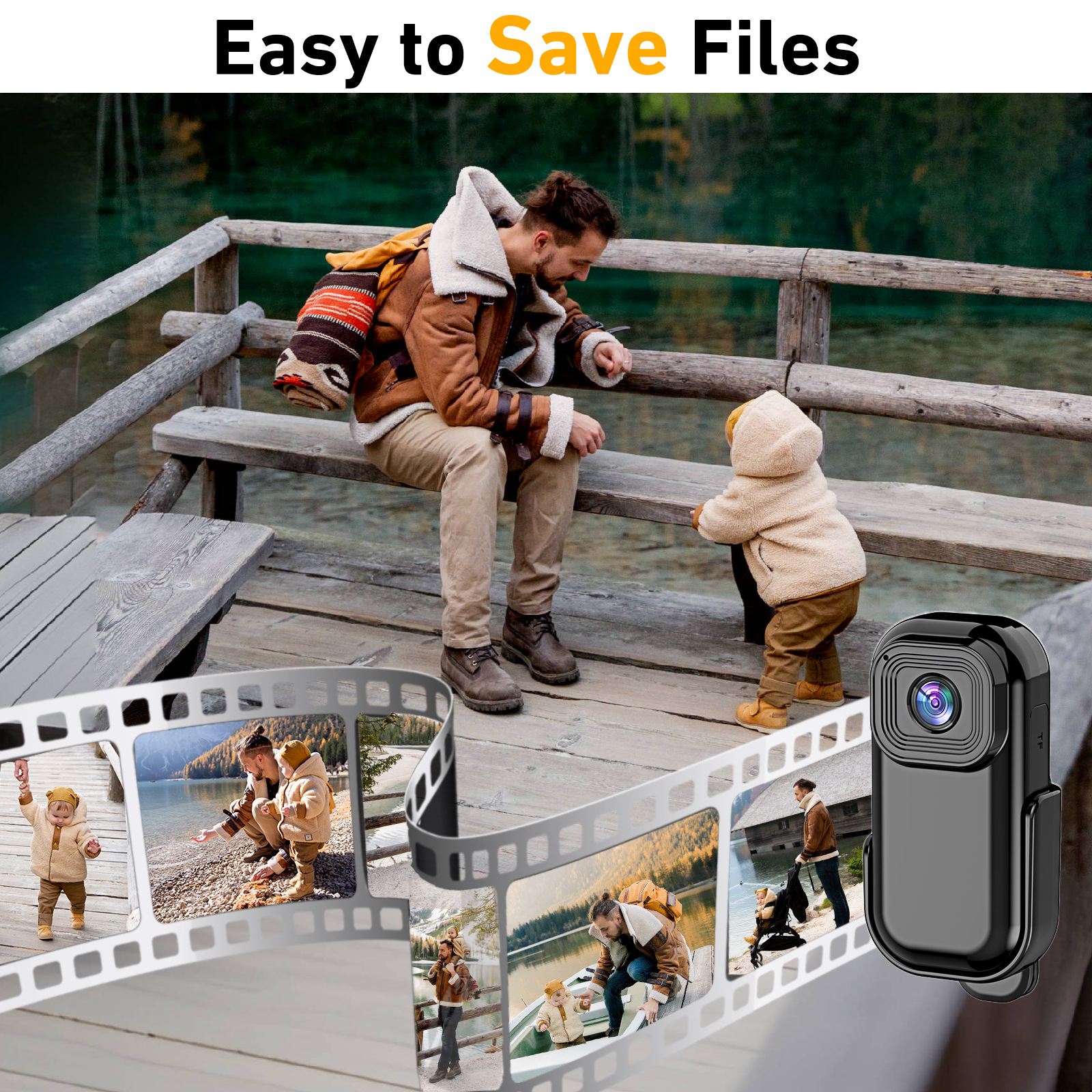 Portable Wearable Mini Camcorders